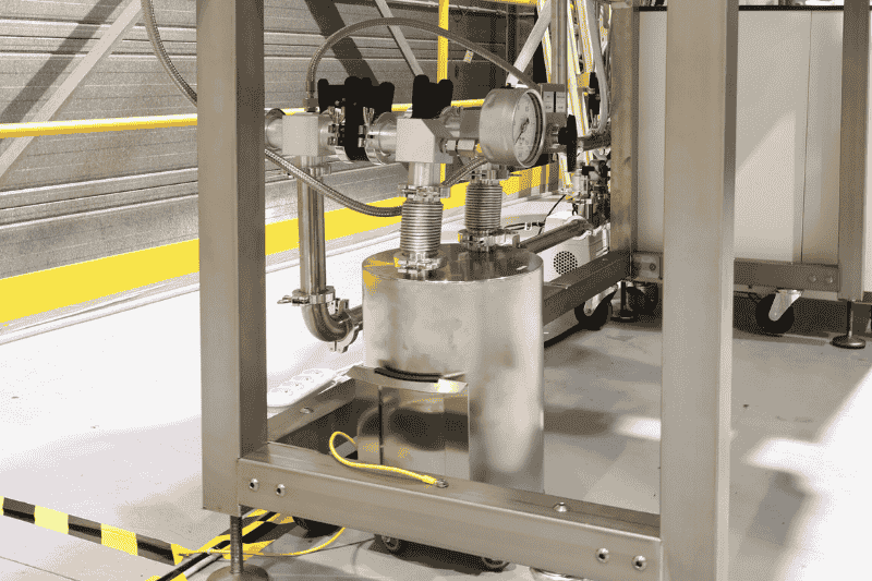 Trappola per solventi per glove box Trappola per solventi per glove box