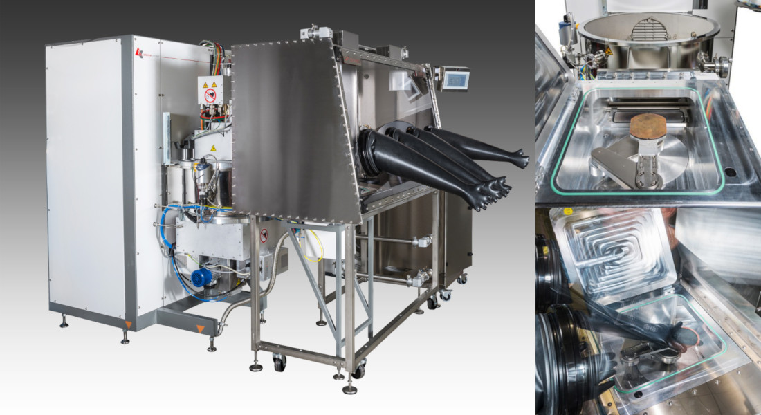 Glove Box con Vuoto a Effetto Joule