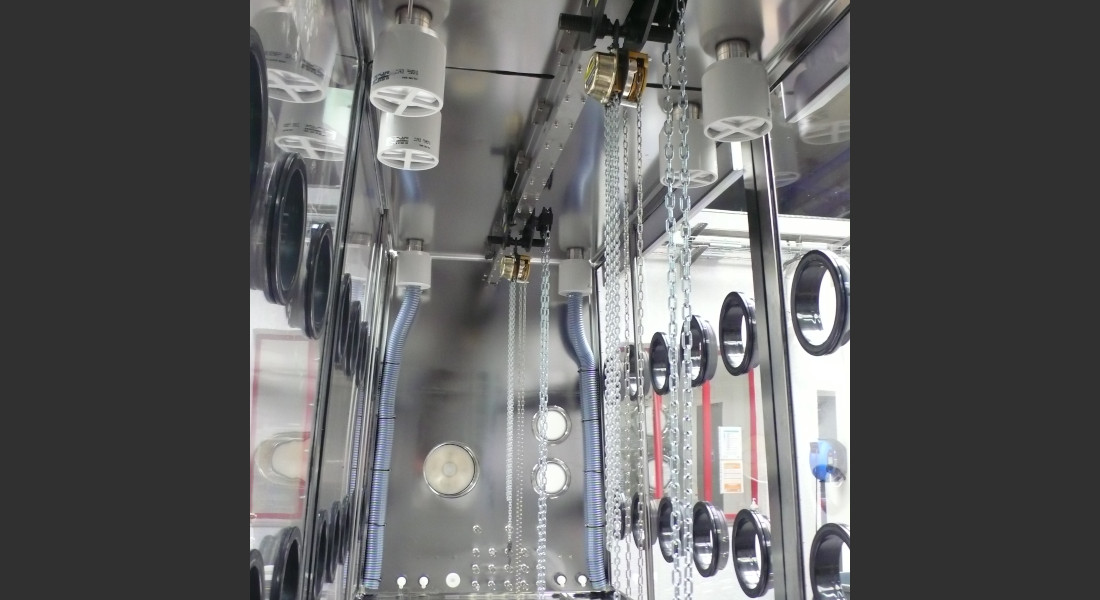 Gestione dei rifiuti radioattivi in Glovebox