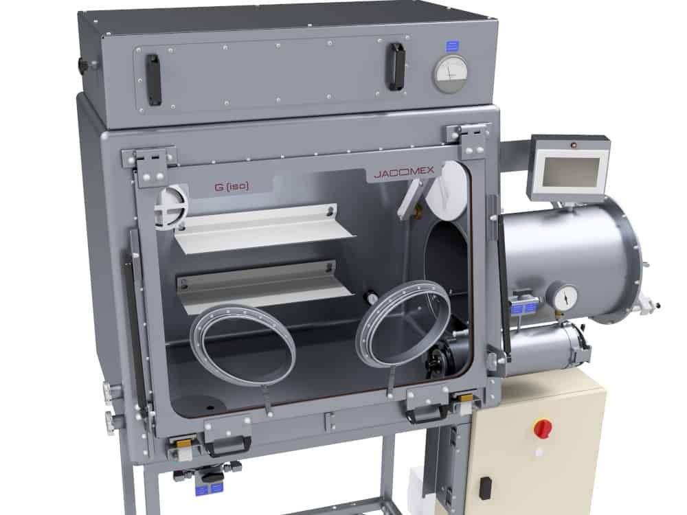 Glovebox regolato ad azoto