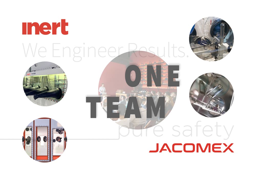 Inert and Jacomex are Delighted to Announce:  “We’re Joining Together”