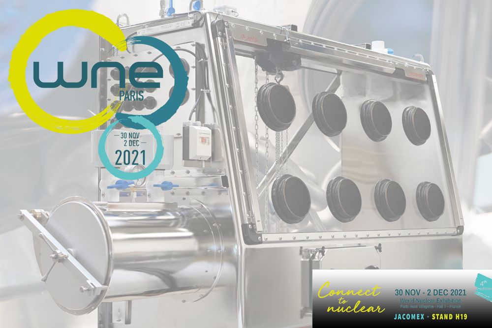 Jacomex is proud to announce its participation at the WORLD NUCLEAR EXHIBITION Jacomex is proud to announce its participation at the WORLD NUCLEAR EXHIBITION