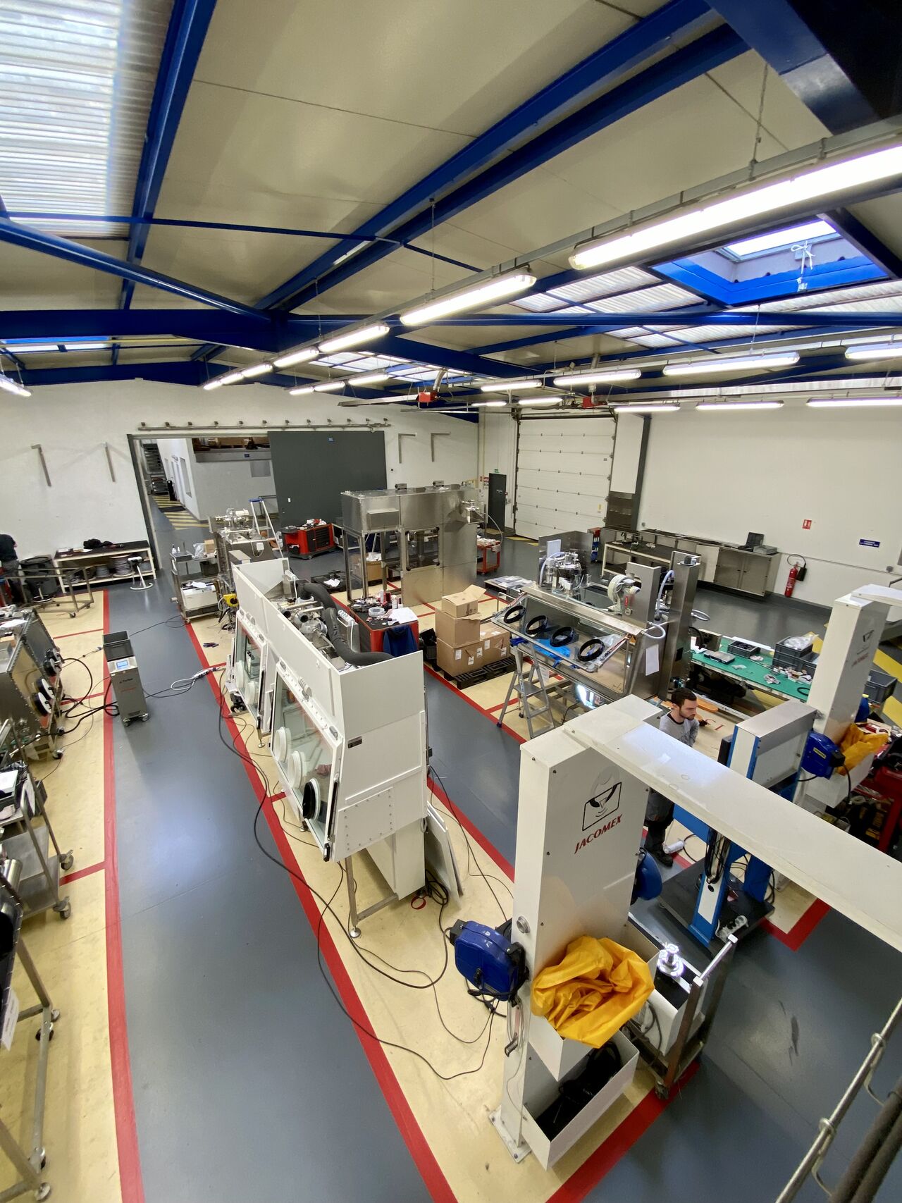 This is the #picoftheday of part of our assembly workshop at Jacomex This is the #picoftheday of part of our assembly workshop at Jacomex