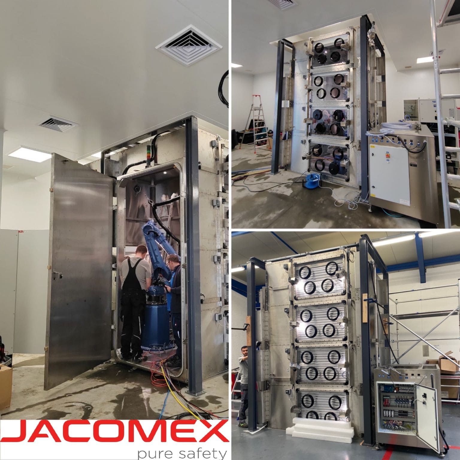 Need to weld large parts with a robot under a purified atmosphere? Need to weld large parts with a robot under a purified atmosphere?