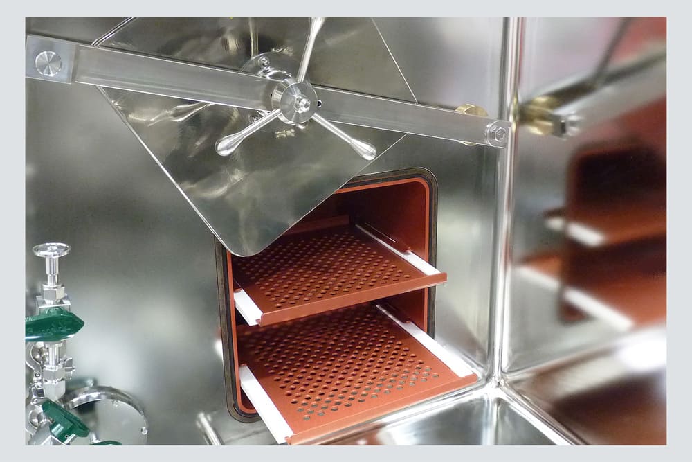 Stufe di essiccazione farmaceutiche – Sterilizzatore e incubatore per glove box