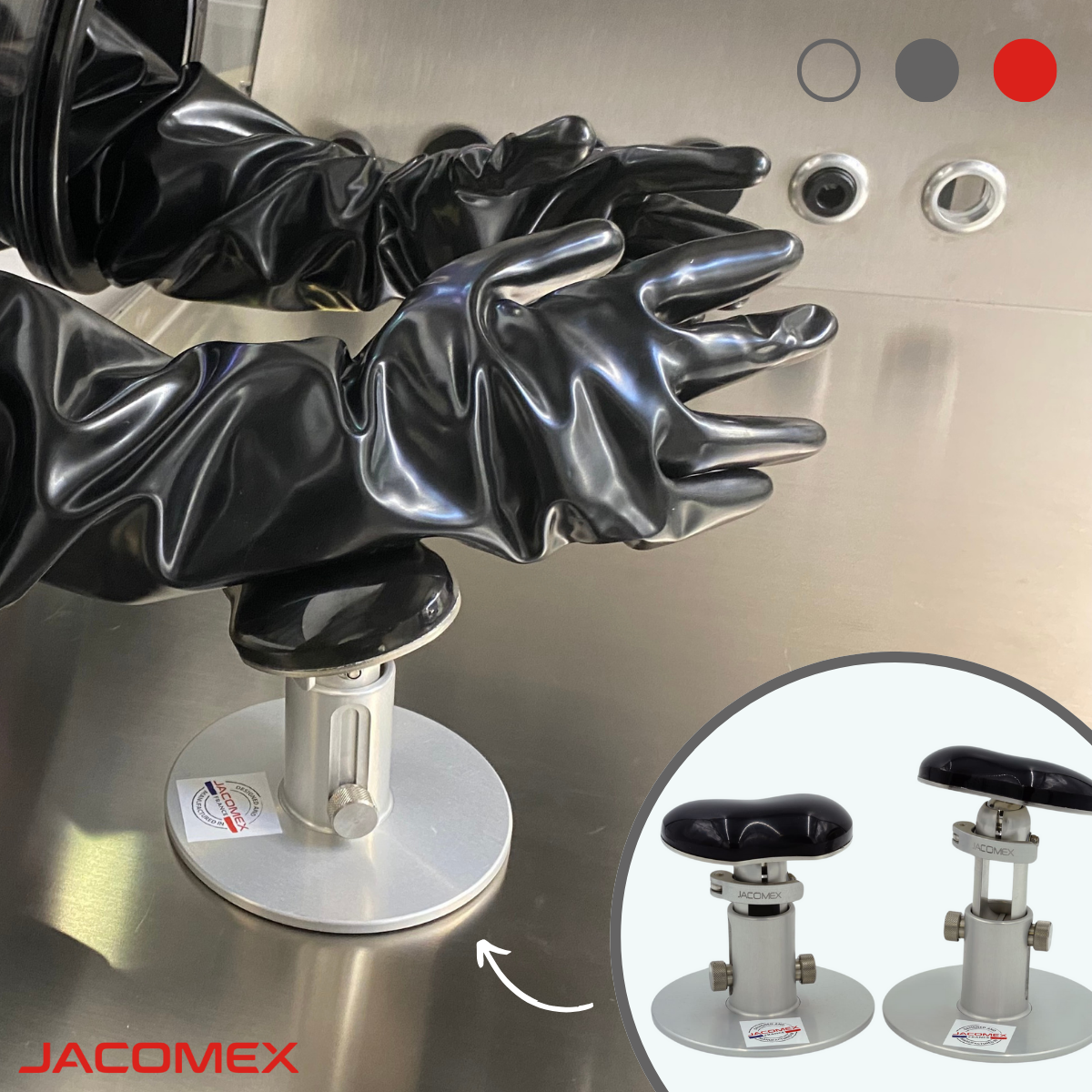 Elevate your level of comfort and precision in a glovebox! Elevate your level of comfort and precision in a glovebox!