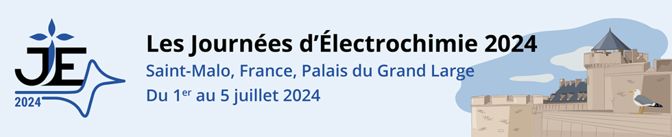 Jacomex at the “Journées d’électrochimie” conference from 1 to 5 July 2024 – Saint-Malo (France) Jacomex at the “Journées d’électrochimie” conference from 1 to 5 July 2024 – Saint-Malo (France)