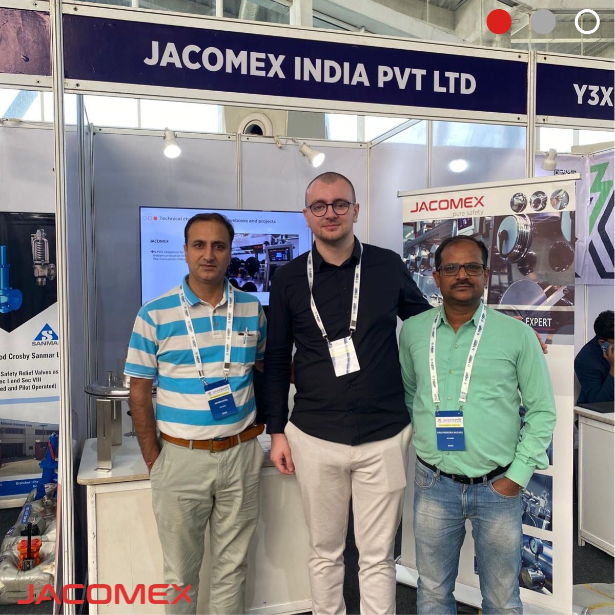 Jacomex is ready to welcome you at the India Nuclear Business Platform Jacomex is ready to welcome you at the India Nuclear Business Platform