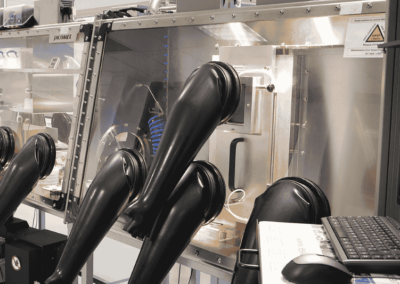 Interfaccia evaporatore per Glove Box