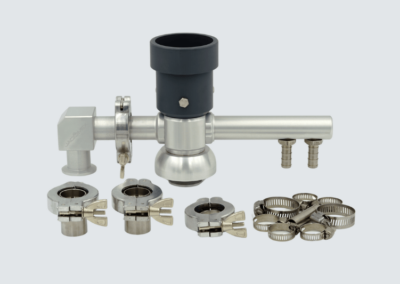 Collettore di gas per glove box