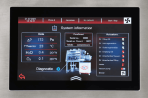 Touchscreen PLC