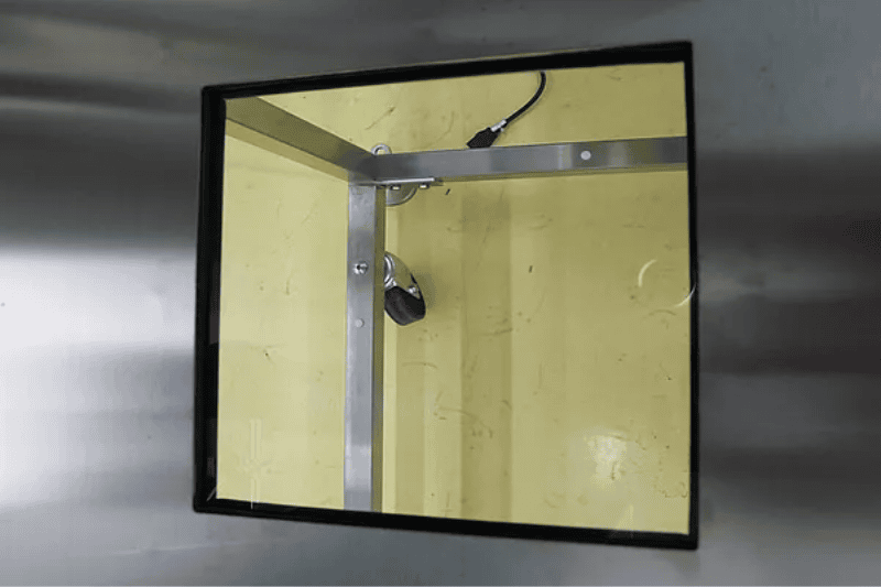 Finestra in quarzo per glove box Finestra in quarzo per glove box
