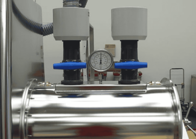 Anticamera ventilata per glove box