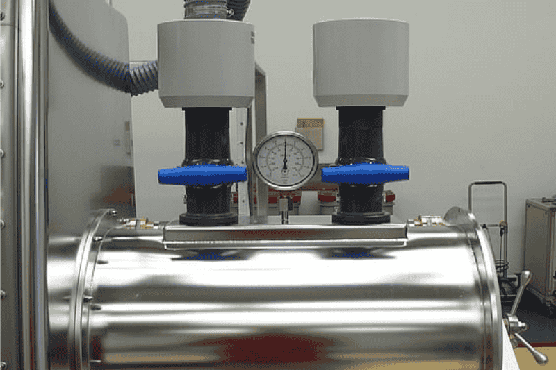 Anticamera ventilata per glove box