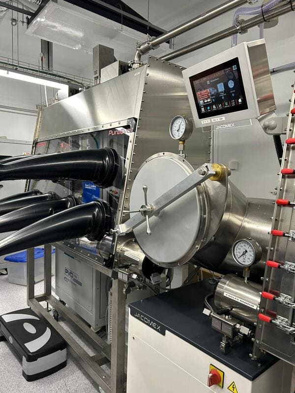 Glovebox PureEvo - Glovebox purificata all'avanguardia, ideale per le applicazioni più esigenti