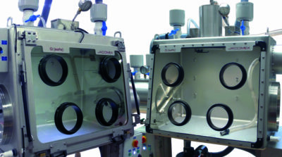 Decontaminazione e smantellamento in Glovebox